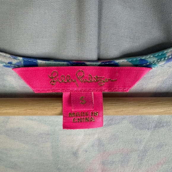 Lilly Pulitzer Breakwater Party Wave Paulina Jumpsuit Women's Size S Blue - Picture 5 of 7